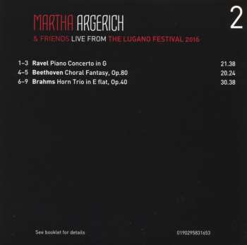 3CD/Box Set Martha Argerich And Friends: Live From Lugano 2016