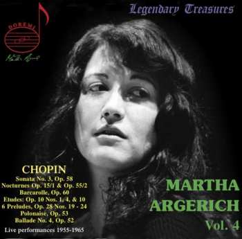Album Martha Argerich: Martha Argerich Vol. 4 / Live Performances 1955-1965