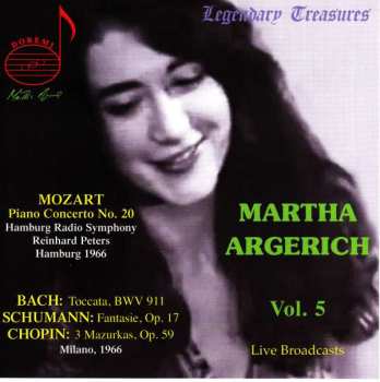 Album Martha Argerich: Martha Argerich Vol. 5 / Live Broadcasts 1966
