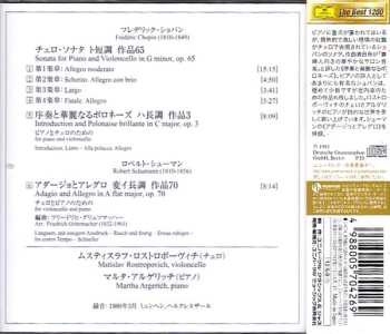 CD Robert Schumann: Sonate Op.65, Polonaise Op.3 / Adagio & Allegro Op.70