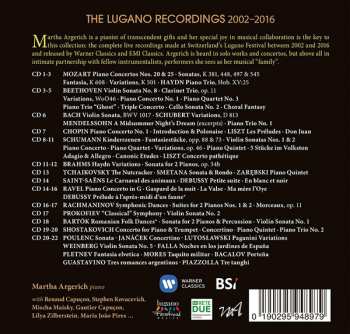 22CD/Box Set Martha Argerich: The Lugano Recordings - Legendary Live Performances 420848