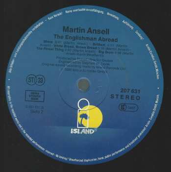 LP Martin Ansell: The Englishman Abroad 534423