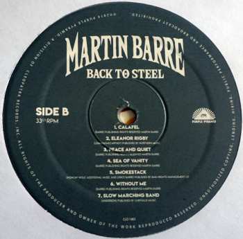 LP Martin Barre: Back To Steel DLX | LTD | CLR 359125