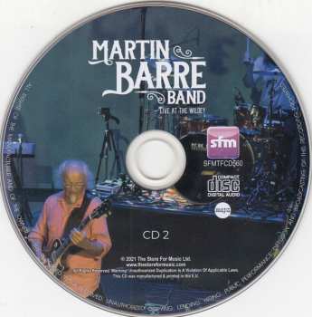 2CD Martin Barre Band: Live At The Wildey 422236