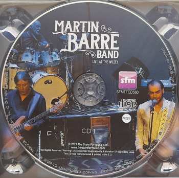 2CD Martin Barre Band: Live At The Wildey 422236