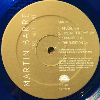 LP Martin Barre: The Meeting LTD | CLR 360510