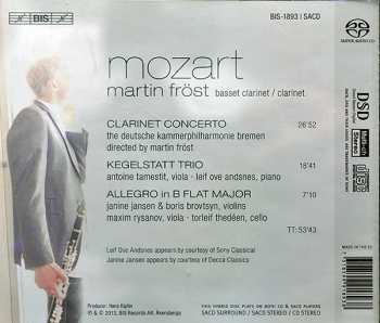 SACD Martin Fröst: Mozart  114328