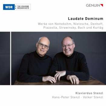 Album Martin Gustav Nottebohm: Klavierduo Stenzl - Laudate Dominum