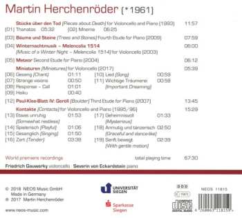 CD Martin Herchenröder: Winternachtmusik - Music For Violoncello And Piano 520804