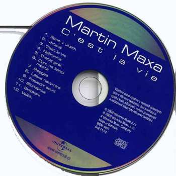 CD Martin Maxa: C'est La Vie