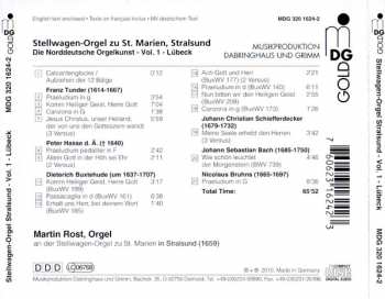 CD Martin Rost: Stellwagen-Orgel Zu St. Marien, Stralsund ⁕ Die Norddeutsche Orgelkunst - Vol. 1 - Lübeck 436128