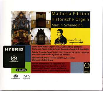 6SACD Martin Schmeding: Mallorca Edition Historische Orgeln 508832