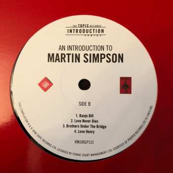 2LP Martin Simpson: An Introduction To Martin Simpson 337121