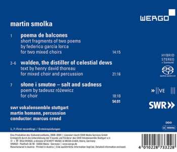 CD Martin Smolka: Poema De Balcones 450773
