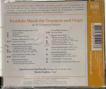 CD Martin Stephan: Festliche Musik Für Trompete Und Orgel 417517