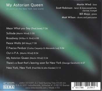 CD Martin Wind Quartet: My Astorian Queen - 25 Years On The New York Jazz Scene 125542