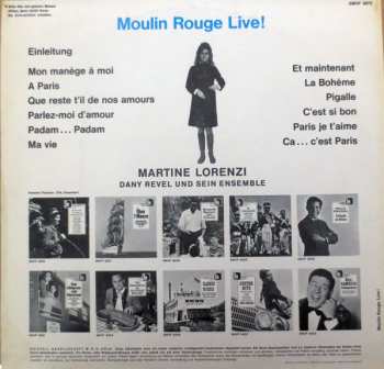 LP Martine Lorenzi: Moulin Rouge Live! 158292