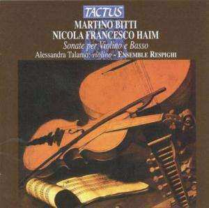 Album Martino Bitti: 8 Sonaten Für Violine & Bc