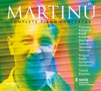 Album Tomáš Brauner: Martinů: Kompletní klavírní koncerty