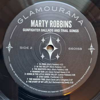 LP/SP Marty Robbins: Gunfighter Ballads And Trail Songs CLR
