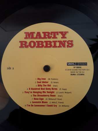 LP Marty Robbins: Gunfighter Ballads And Trailsongs Plus Bonus Tracks From Marty Sings Hank 79327
