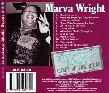 CD Marva Wright: Bluesiana Mama 273754