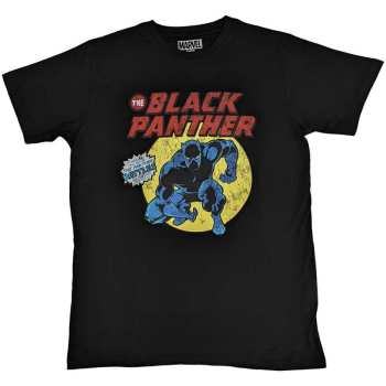 Merch Marvel Comics: Marvel Comics Unisex T-shirt: Black Panther Retro Comic (small) S