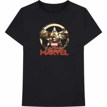 Merch Marvel Comics: Tričko Captain Marvel Star Logo Marvel Comics 