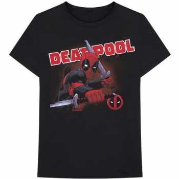 Merch Marvel Comics: Tričko Deadpool Cover  XL