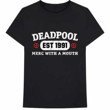 Merch Marvel Comics: Tričko Deadpool Merc With A Mouth  XXL