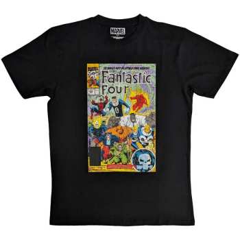 Merch Marvel Comics: Marvel Comics Unisex T-shirt: Fantastic Four (small) S