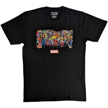 Merch Marvel Comics: Marvel Comics Unisex T-shirt: Full Characters (small) S