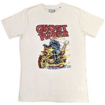 Merch Marvel Comics: Marvel Comics Unisex T-shirt: Ghost Rider Bike (large) L