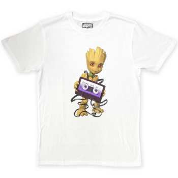Merch Marvel Comics: Marvel Comics Unisex T-shirt: Guardians Of The Galaxy Cosmic Tape (small) S