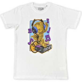 Merch Marvel Comics: Marvel Comics Unisex T-shirt: Guardians Of The Galaxy Groot Dancing (small) S