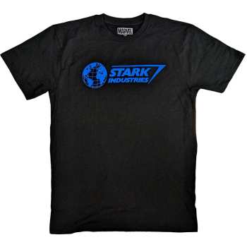 Merch Marvel Comics: Marvel Comics Unisex T-shirt: Stark Industries Blue (xx-large) XXL