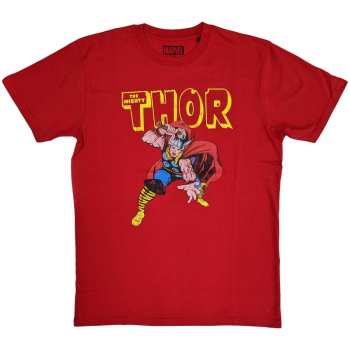 Merch Marvel Comics: Marvel Comics Unisex T-shirt: Thor Hammer Distressed (small) S