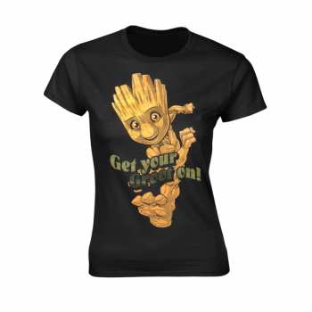 Merch Marvel Guardians Of The Galaxy Vol 2: Tričko Dámské Groot - Dance S
