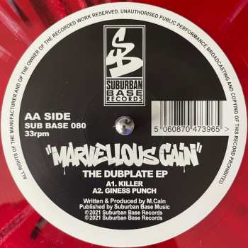 LP Marvellous Cain: The Dubplate EP CLR