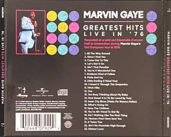 CD Marvin Gaye: Greatest Hits Live In '76 403297