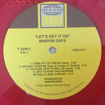 LP Marvin Gaye: Let's Get It On LTD | CLR 20172