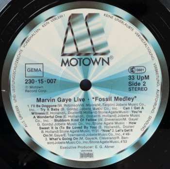 LP Marvin Gaye: Marvin Gaye Live! 543221