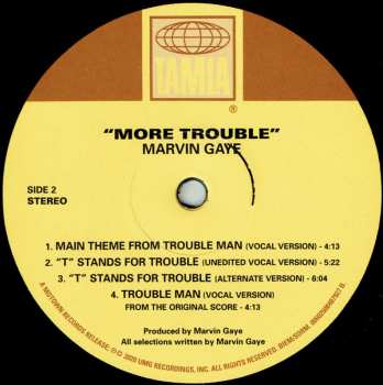 LP Marvin Gaye: More Trouble 24100