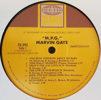LP Marvin Gaye: M.P.G. 516102