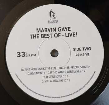 LP Marvin Gaye: The Best Of - Live! 62011