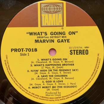 LP Marvin Gaye: What's Going On (Original Detroit Mix) LTD