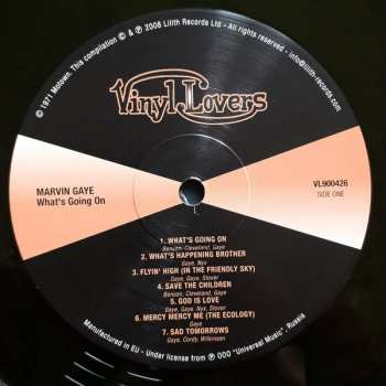 LP Marvin Gaye: What's Going On LTD | CLR 422574