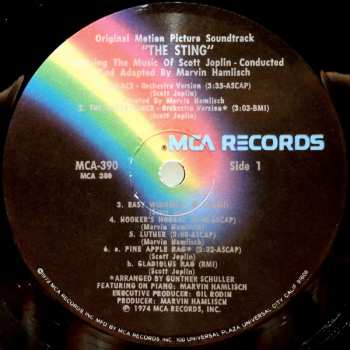 LP Marvin Hamlisch: The Sting (Original Motion Picture Soundtrack) 439654