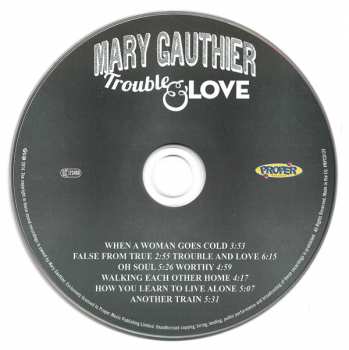 CD Mary Gauthier: Trouble And Love 350301