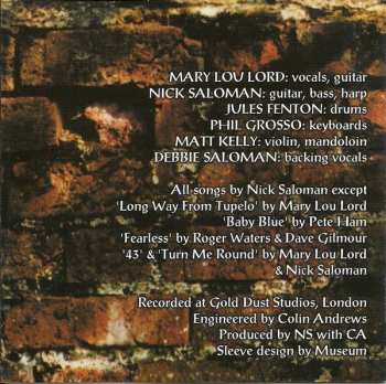 CD Mary Lou Lord: Baby Blue 263017